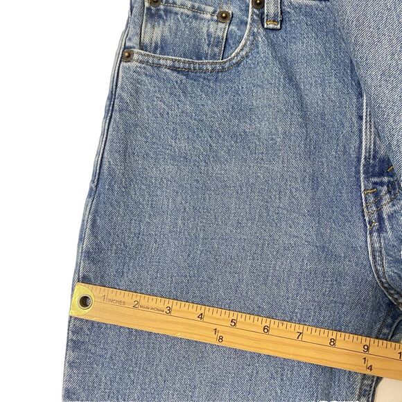 Abercrombie Fitch Jeans Women 25/0 Blue The 90s Straight Ultra High Rise - Picture 8 of 12